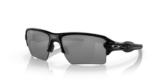 Flak 2.0 XL Prizm Black Polarized Lenses, Polished Black Frame