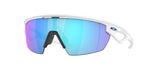 Matte White, Prizm Sapphire Polarized
