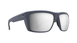 Matte Steel Blue Frame / Happy Polarized Platinum Mirror Lens