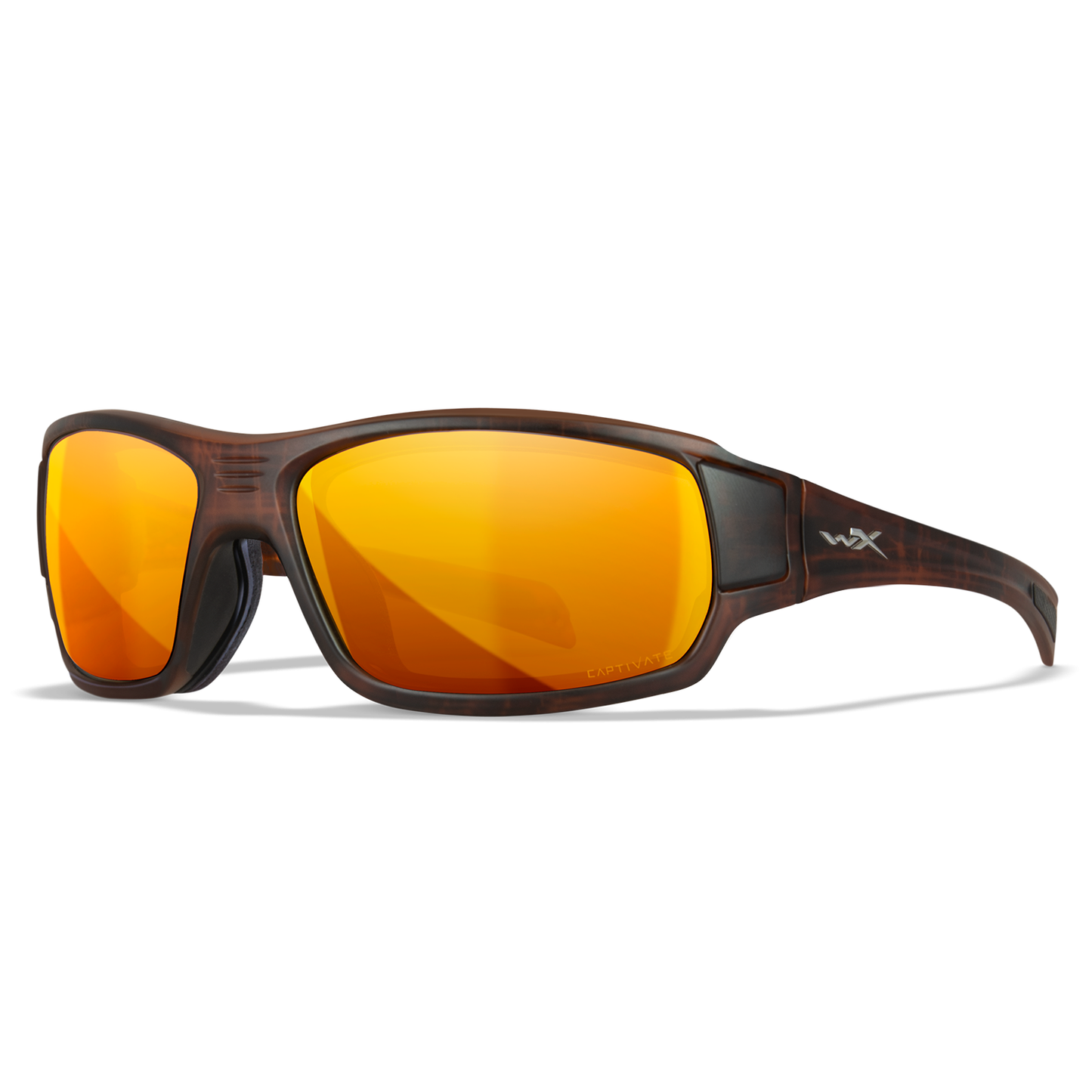 WX Breach Matte Black Frame sunglasses - Matte Brown Frame - Polarized Bronze Mirror Lens