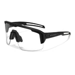 Black Frame / Clear Lens