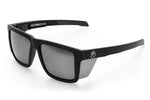 Black Frame / Silver Lens