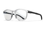 Gloss Crystal Clear with Gloss Black Temples