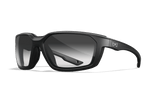 Matte Black Frame with Photochromic Clear to Grey Lenses