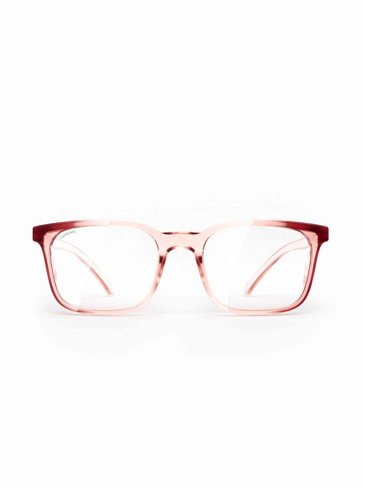 Stoggles Rectangle, sangria frame, front view