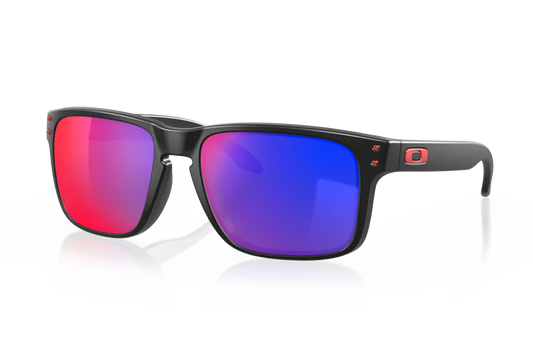 Holbrook Red Iridium Lenses,  Matte Black Frame