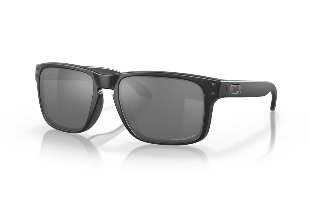 Holbrook XL Black Polarized Lens, Matte Black Frame