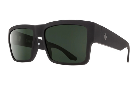 Cyrus Black Soft Matte Frame / HD Plus Grey Green Polar Lens