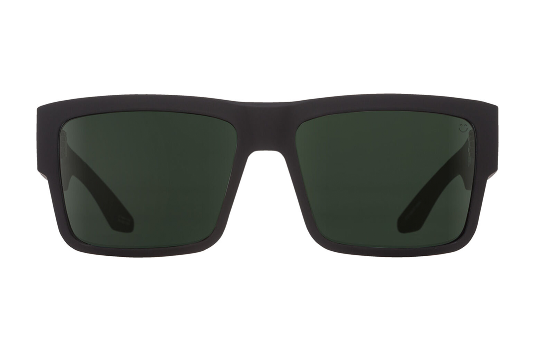 Cyrus Black Soft Matte Frame / HD Plus Grey Green Polar Lens