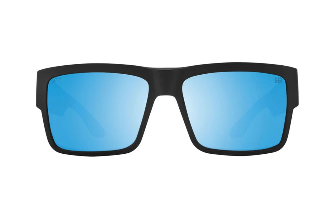 Cyrus Matte Black Frame / Happy Boost Bronze Polar Ice Blue Spectra Mirror Lens