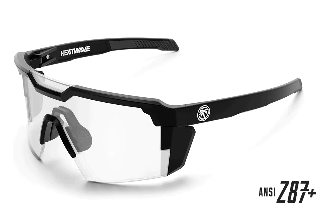 Future Tech Sunglasses: Black Frame Clear Lens Z87+ Future Tech Sunglasses: Black Frame Clear Lens Z87+