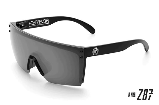 Lazer Face Sunglasses: Silver Z.87