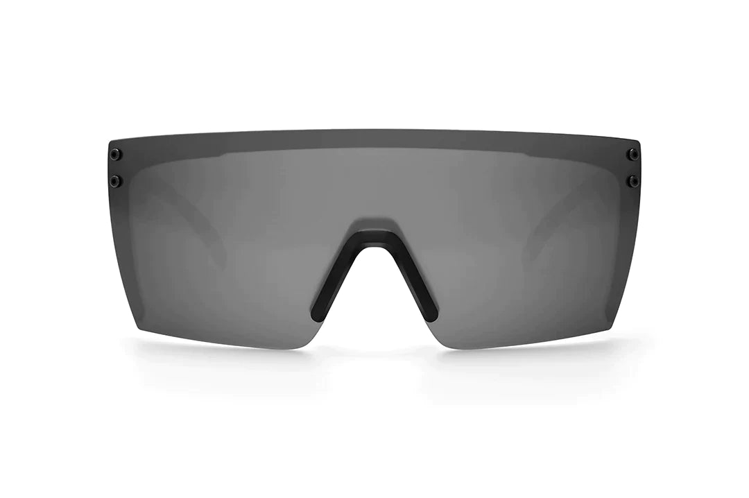 Lazer Face Sunglasses: Silver Z.87
