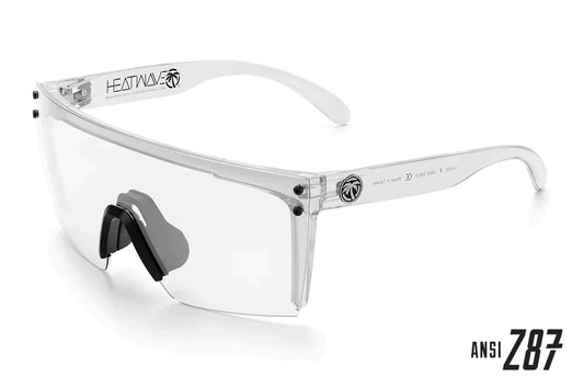 Lazer Face Sunglasses: Clear Z.87