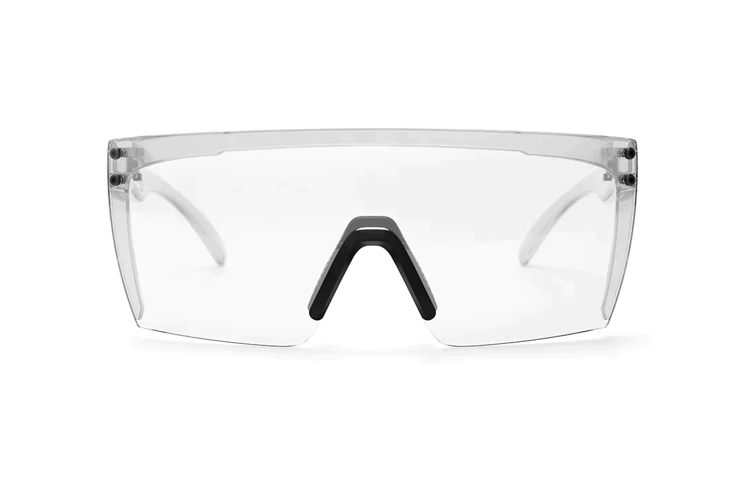 Lazer Face Sunglasses: Clear Z.87