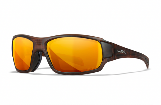 WX Breach Hickory Brown Frame Polarized Bronze Lens