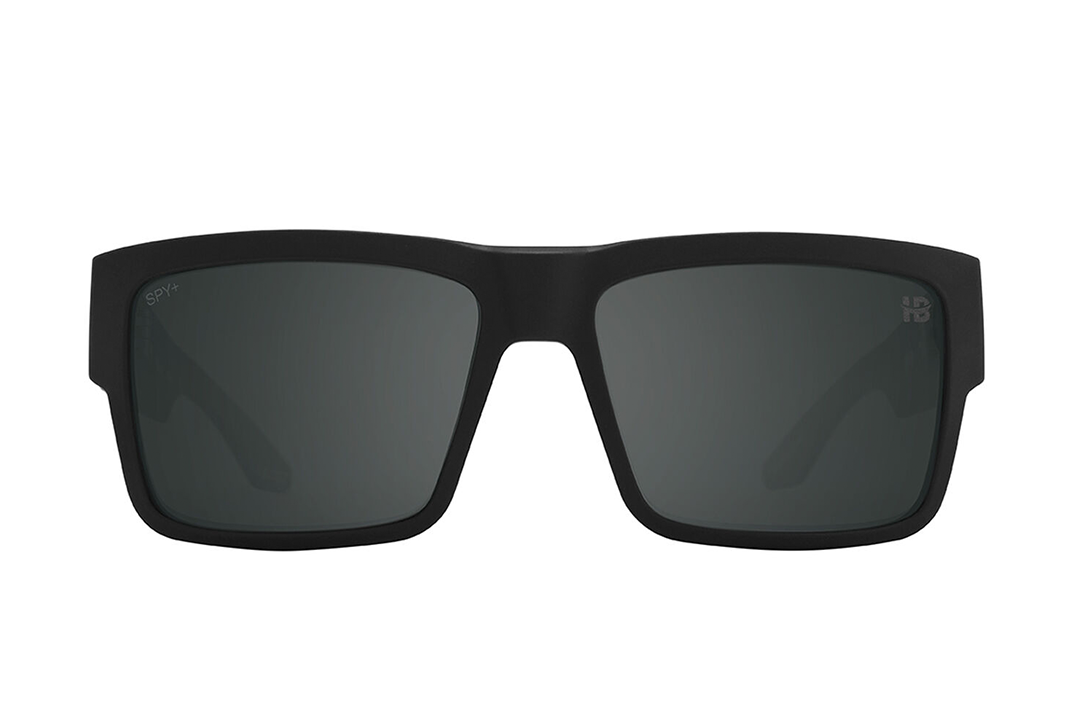 Cyrus Soft Matte Black Frame / Happy Boost Polar Black Mirror Lens