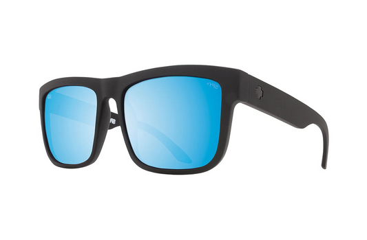Discord Matte Black Frame / Happy Boost Polar Ice Blue Spectra Mirror Lens