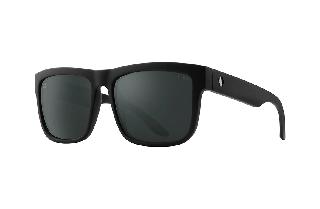 Discord Soft Matte Black Frame / Happy Boost Polar Black Mirror Lens
