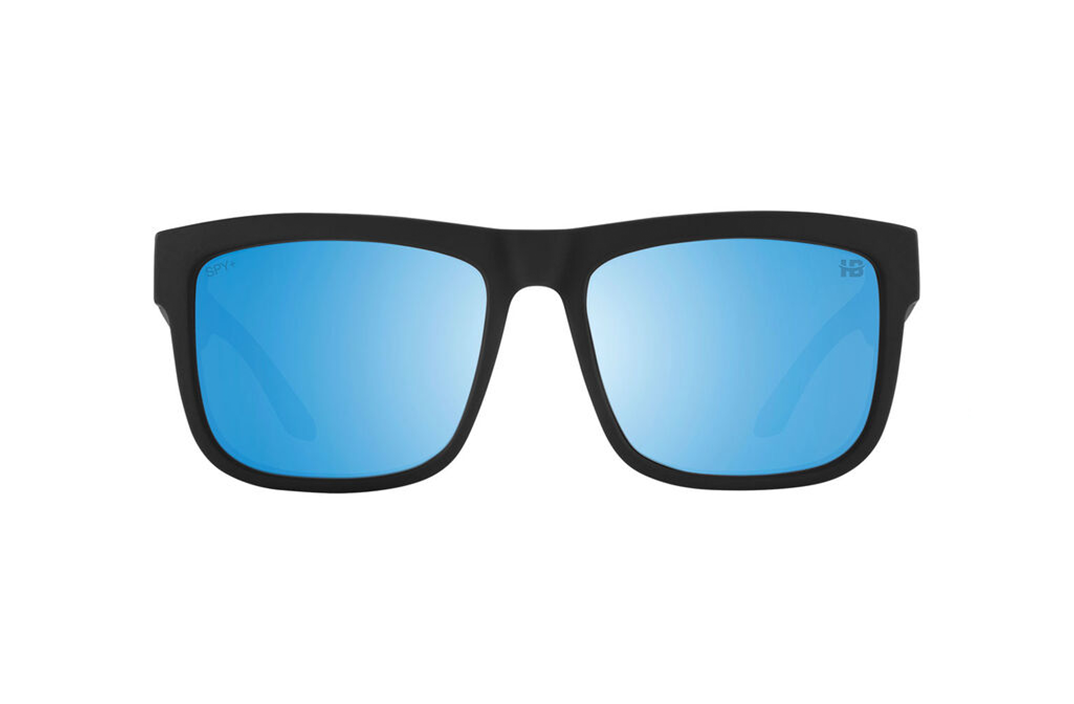Discord Matte Black Frame / Happy Boost Polar Ice Blue Spectra Mirror Lens