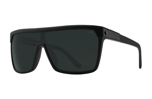 Flynn Soft Matte Black Frame / Happy Boost Polar Black Mirror Lens