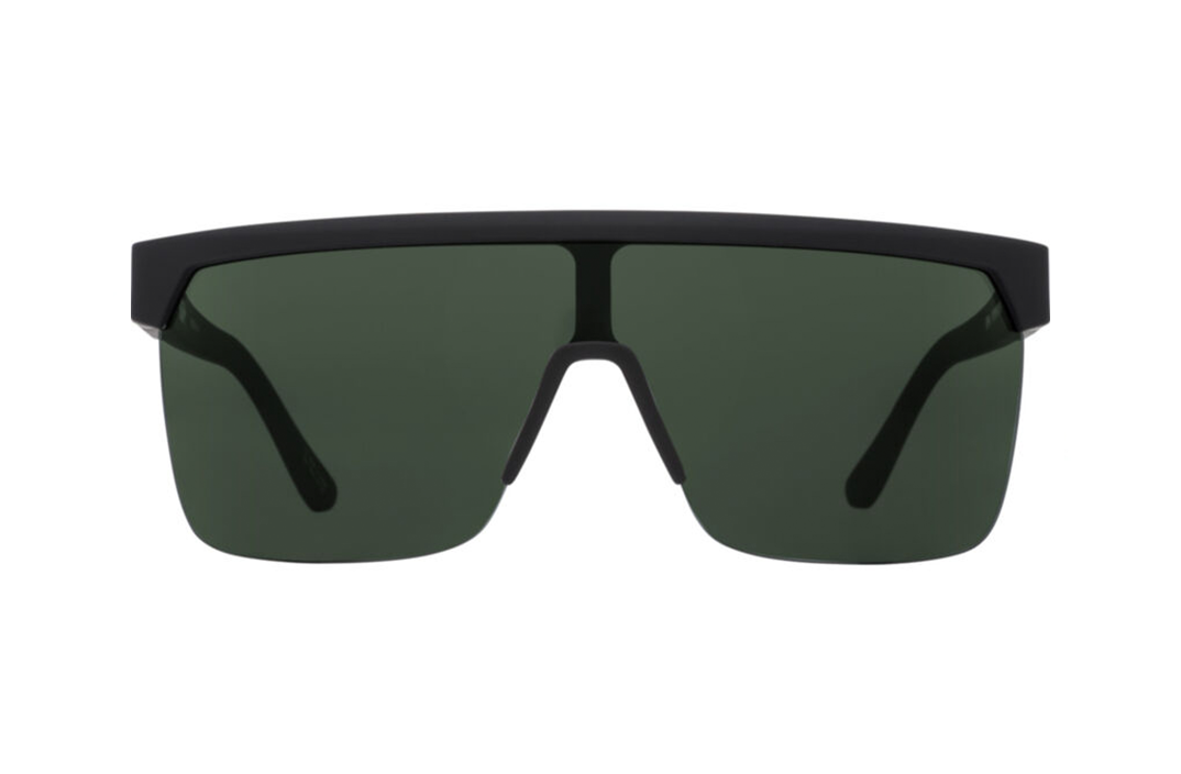 Flynn 5050 Black Soft Matte Frame / HD Plus Grey Green Lens