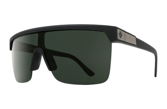 Flynn 5050 Black Soft Matte Frame / HD Plus Grey Green Lens