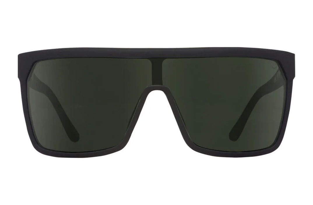 Flynn Soft Matte Black Frame / Happy Gray Green Lens