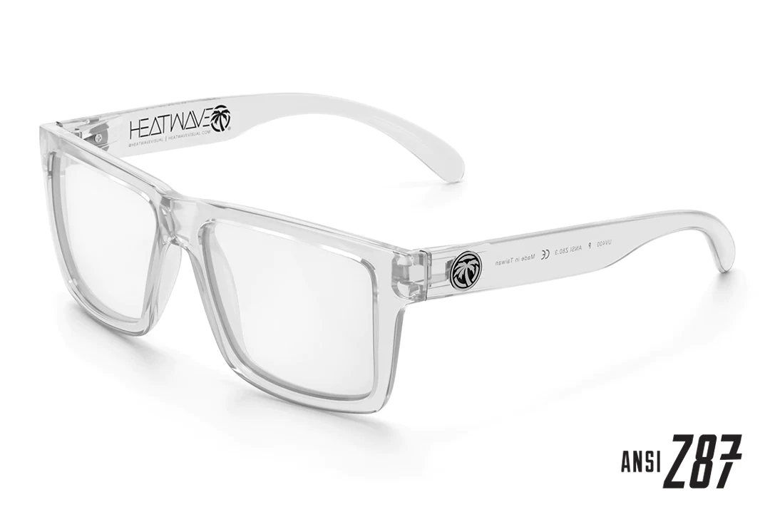 Vise Z87 Sunglasses Vapor Clear Frame