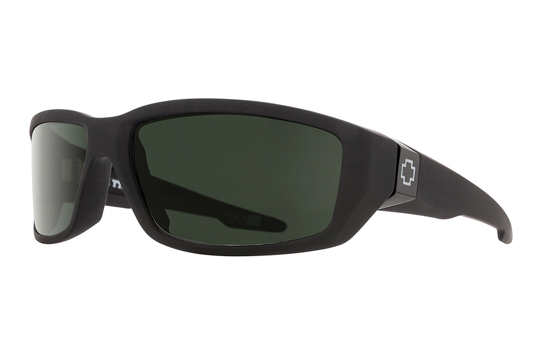 Dirty Mo Soft Matte Black Frame / HD Plus Gray Green Polar Lens