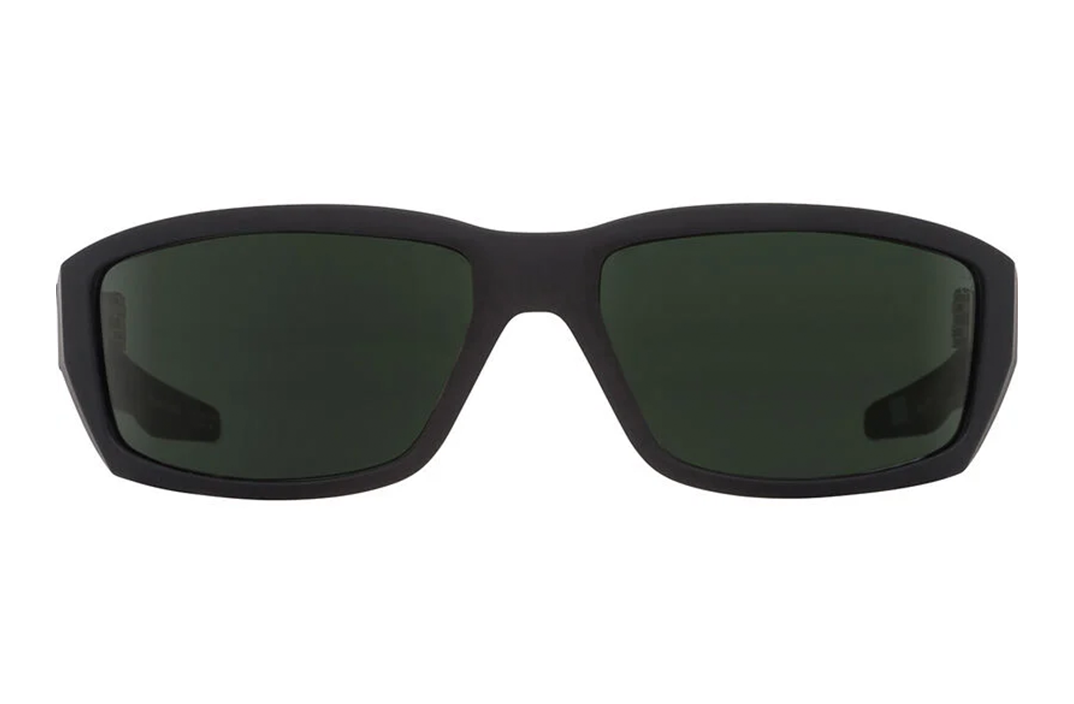 Dirty Mo Soft Matte Black Frame / HD Plus Gray Green Polar Lens