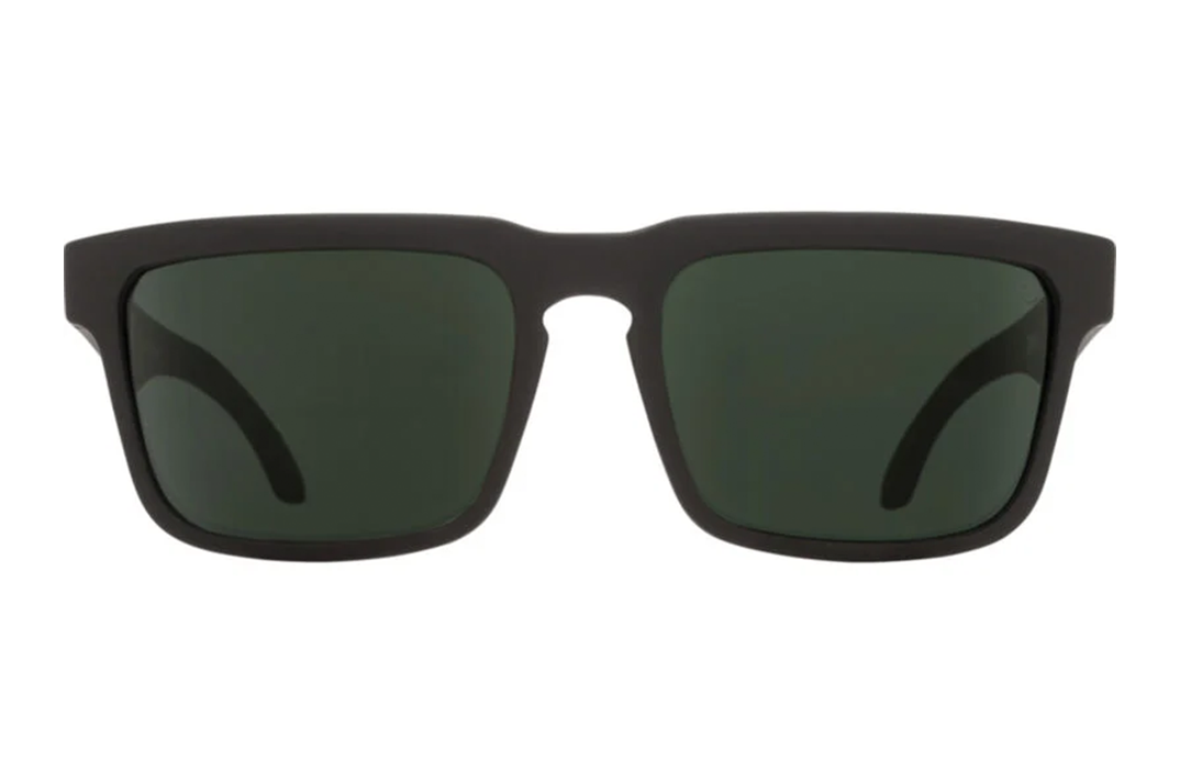 Helm Soft Matte Black Frame / HD Plus Gray Green Polar Lens