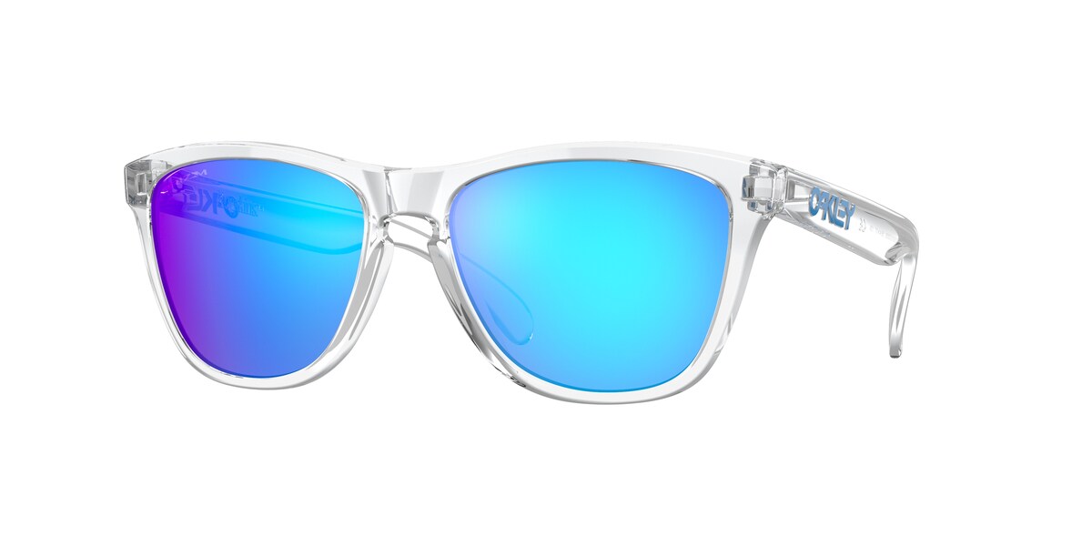 Oakley Frogskins Crystal Clear / Prizm Sapphire