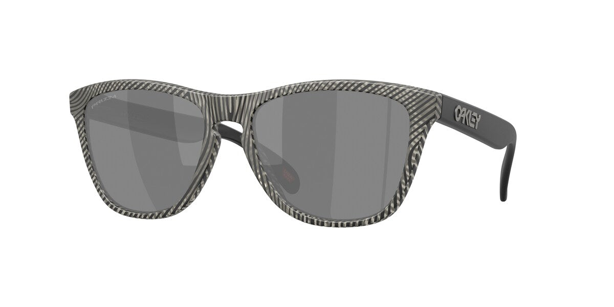 Oakley Frogskins Matte Grey Ink Fingerprint / Prizm Black
