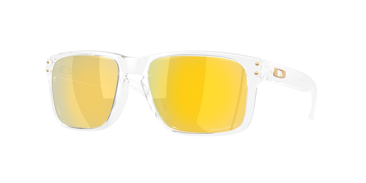 Oakley Holbrook Clear / Prizm 24K Polarized
