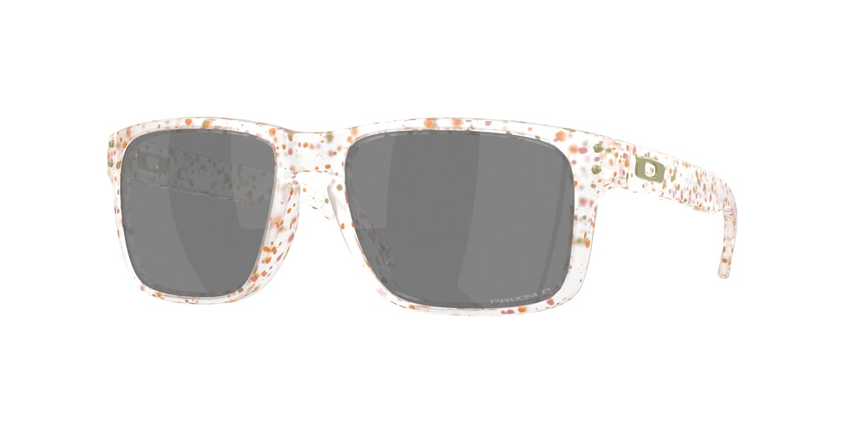 Oakley Holbrook Clear Terrazzo / Prizm Black Polarized