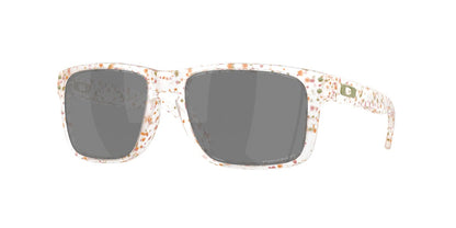Oakley Holbrook Clear Terrazzo / Prizm Black Polarized