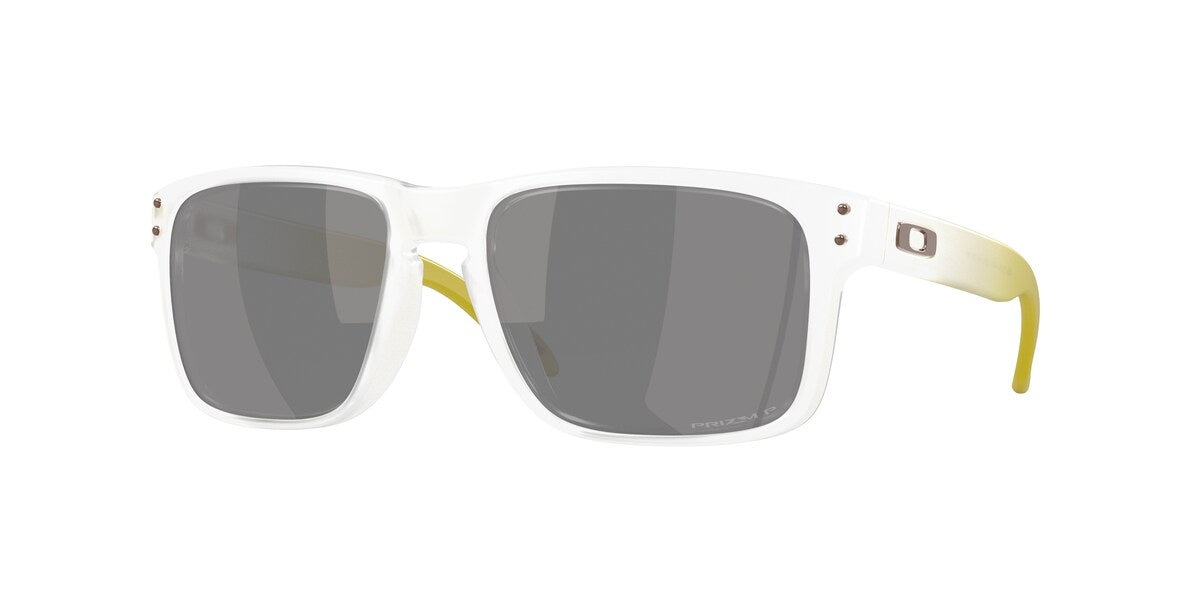 Oakley Holbrook Matte Clear / Prizm Black Polarized