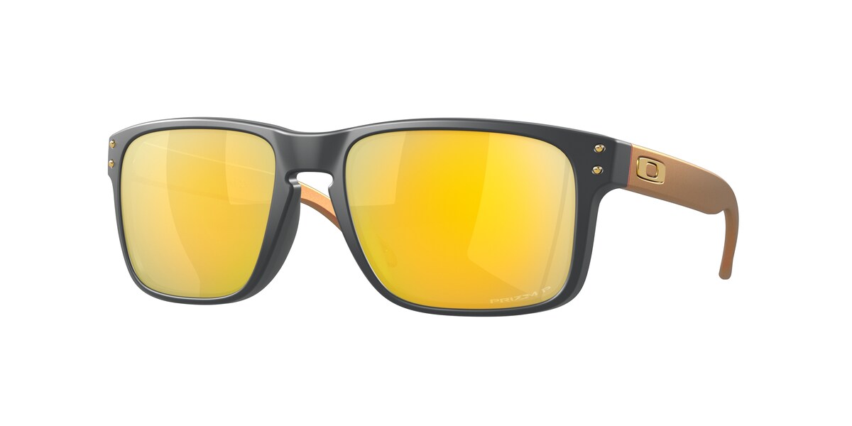 Oakley Holbrook Matte Carbon / Prizm 24K Polarized
