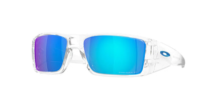 Oakley Heliostat Clear / Prizm Sapphire Polarized