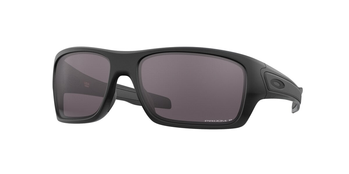 Oakley Turbine Matte Black / Prizm Grey Polarized