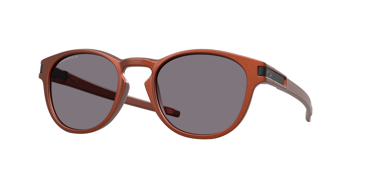 Oakley Latch Fire Orange / Prizm Grey Polarized