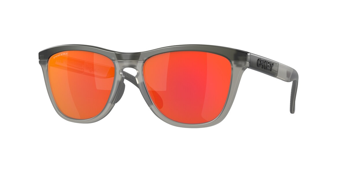 Oakley Frogskins Range Matte Grey Smoke/Grey Ink / Prizm Ruby