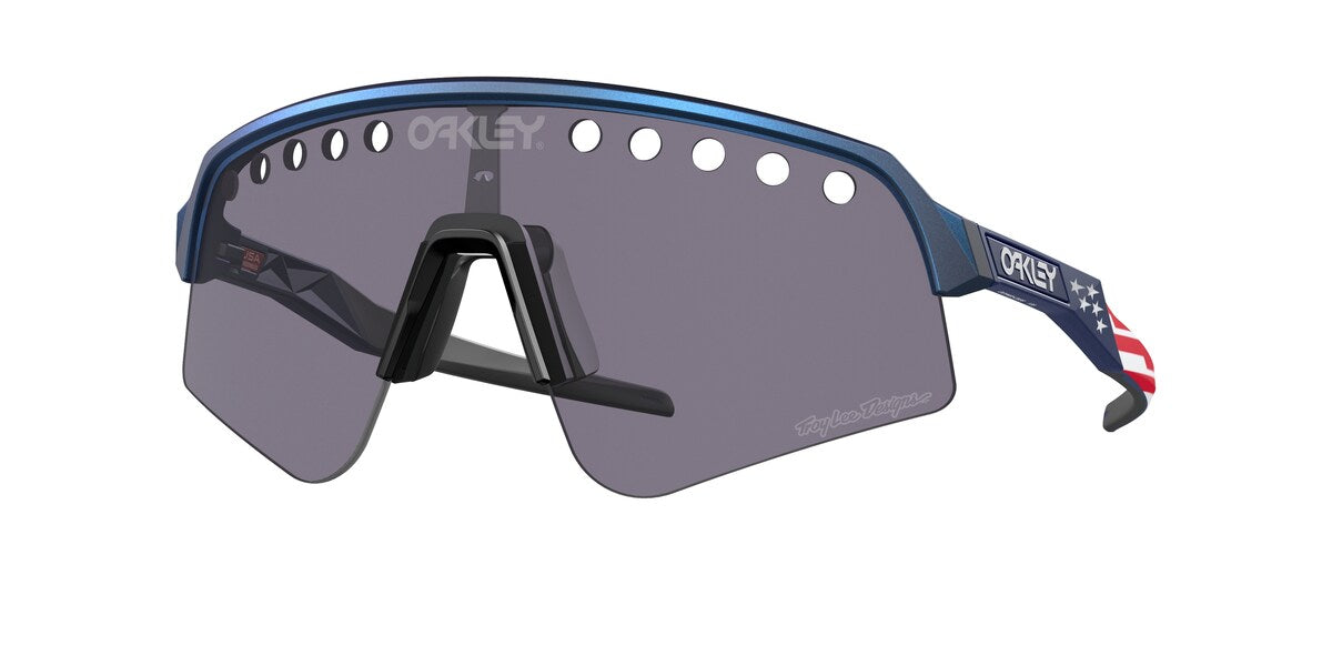Oakley Sutro Lite Sweep Troy Lee Designs Blue Colorshift / Prizm Grey