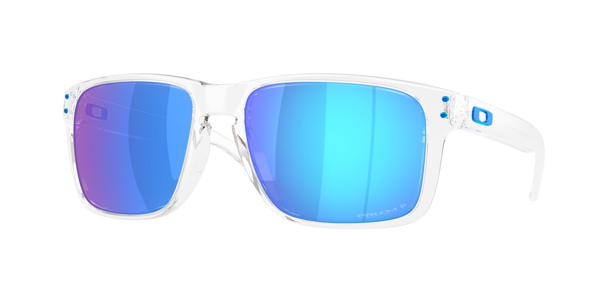 Oakley Holbrook Xxl Polished Clear / Prizm Sapphire Polarized