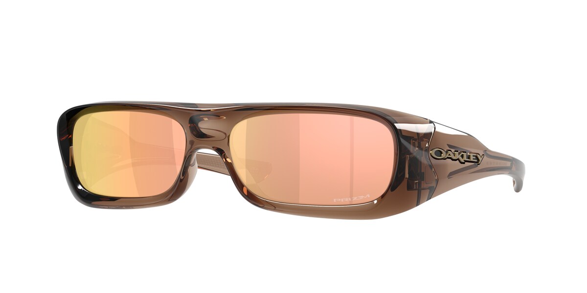Oakley Permian Brown Smoke / Prizm Rose Gold