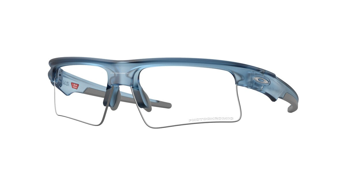 Oakley Bisphaera Speed Matte Trans Stonewash / Clear to Black Iridium Photochromic