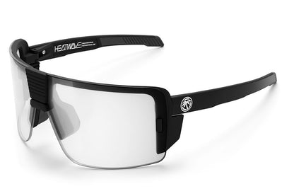 Heat Wave Vector Z87 safety sunglasses - Black Frame / Clear Lens
