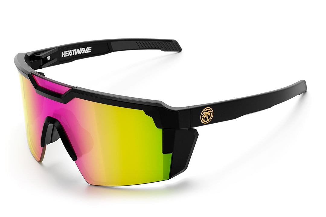 Heat Wave Future Tech Z87 safety sunglasses - Black Frame / Spectrum Polarized Lens