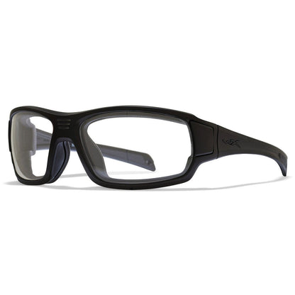 WX Breach Matte Black Frame sunglasses - Matte Black Frame - Clear Lens